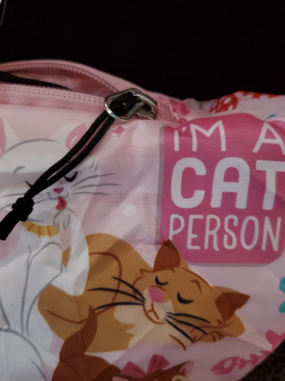 Disney Pink 'My Cat' Convertable Waist/crossbody Bag with Playful Graphics